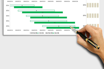 企业项目进度甘特图