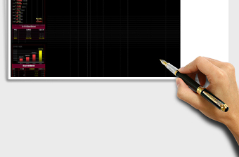 天猫淘宝双十一销售可视化看板模板