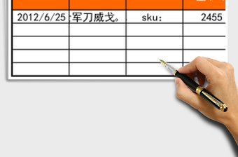 TOP10宝贝情况表