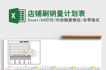 店铺刷销量计划表