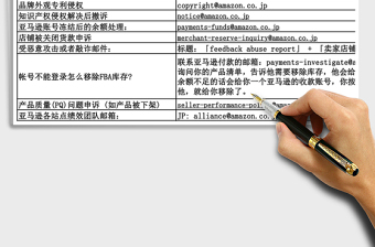 日本亚马逊绩效大全