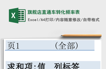 旗舰店直通车转化频率表
