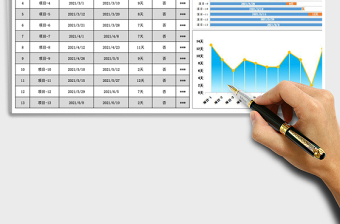 工程施工进度计划表