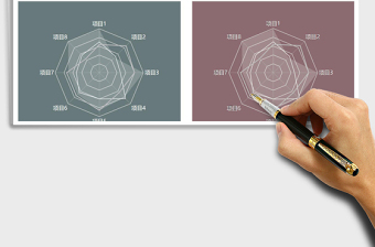 数据分析雷达图