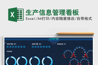 生产信息管理看板