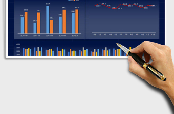 生产运营数据看板模板