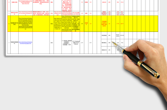 淘宝活动跟进表