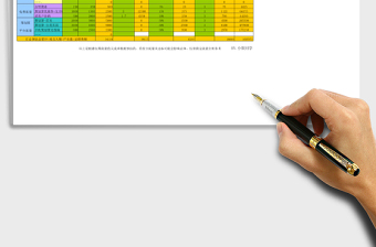 聚划算量化运作表
