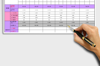 电商2016年运营计划表格