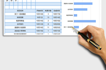 电商运营计划表5