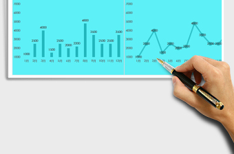 销售图表明细分析表