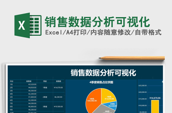 销售数据分析可视化