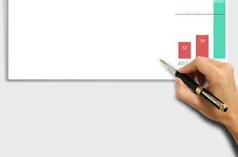 随数据变化而变色的柱形图