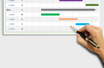 项目管理计划甘特图
