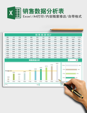 销售数据分析表