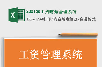 2025年工资财务管理系统
