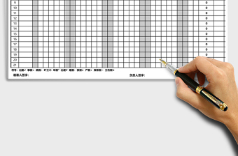 2025年考勤表日期自动（人力资源）