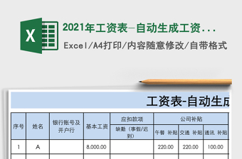 2025年工资表-自动生成工资条