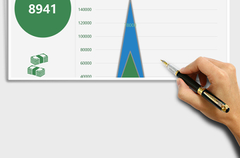 公司费用月支出组成结构表excel模板表格