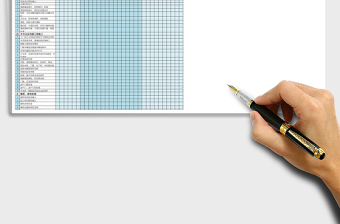 装修施工进度计划表excel模板