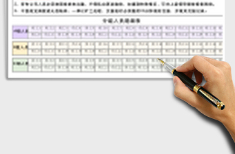 2025年职员排班表