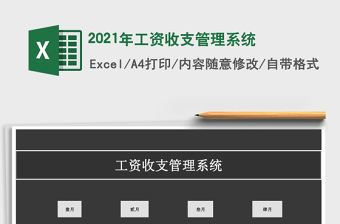 2025年工资收支管理系统