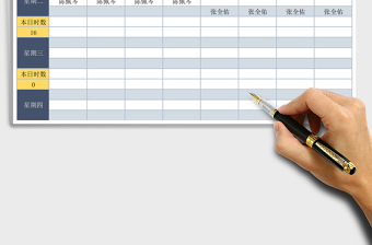 2025年一周分时段排班情况