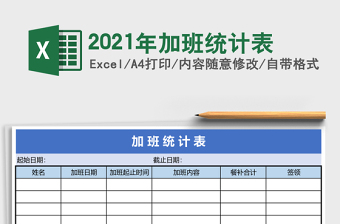 2025年加班统计表