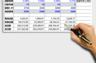 房屋按揭计算表下载