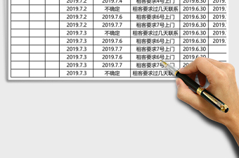 2025年客户跟进记录表