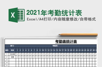 2025年考勤统计表
