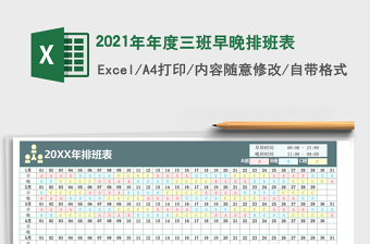 2025年年度三班早晚排班表