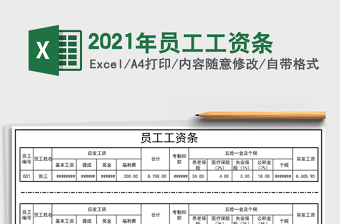 2025年员工工资条