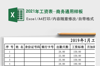 2025年工资表-商务通用样板