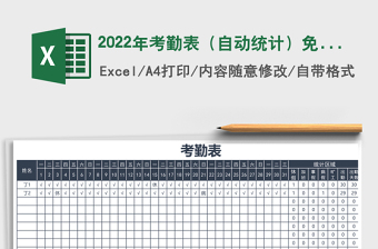 2025年考勤表（自动统计）