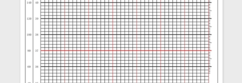 实用体温单模板Excel