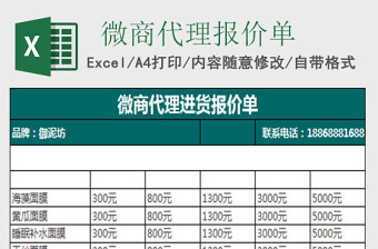 2025烟酒店excel表格大全