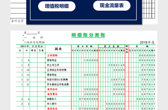 财务账本记账管理系统下载excel表格