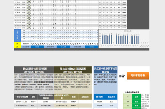 培训考勤管理表下载