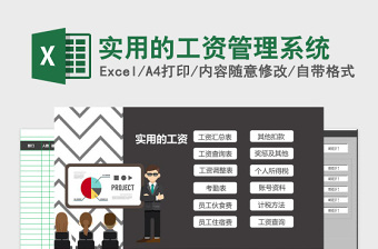 实用的工资管理系统下载excel表格