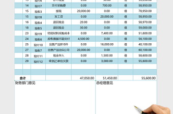 2018现金日记账excel表格下载