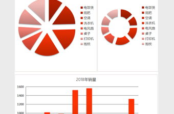 简约历年数据分析excel表格下载表格