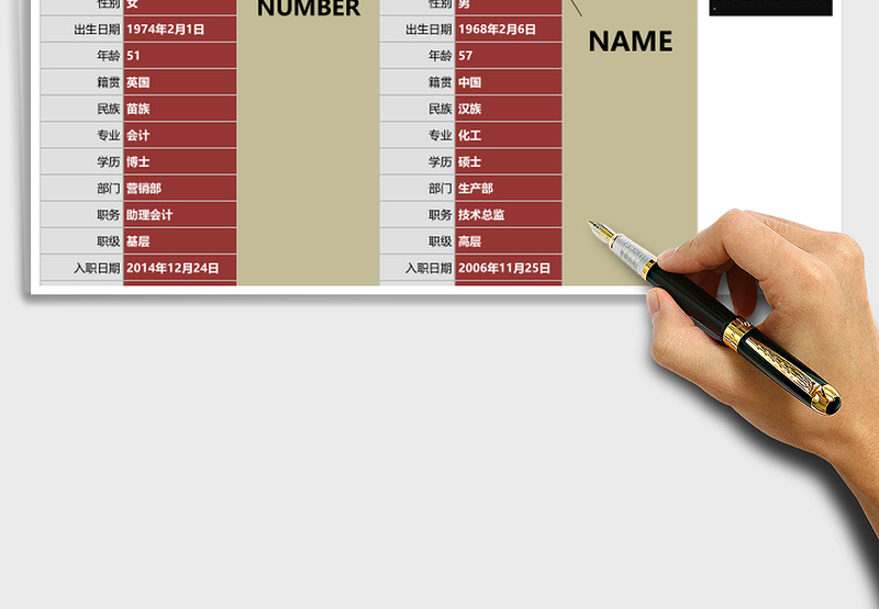 员工个人信息提取小工具（任意查询、修改数据）