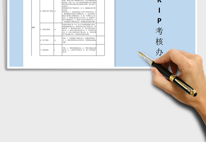 2025公司经理KPI绩效考核办法免费下载