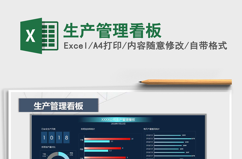 2024年生产管理看板