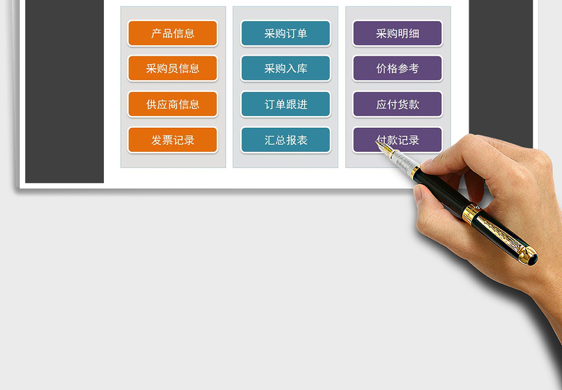 2024年采购管理系统（带分析）