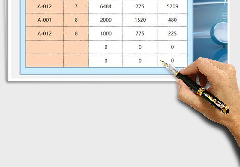 2024年出入库台账统计表（可智能查询库存）