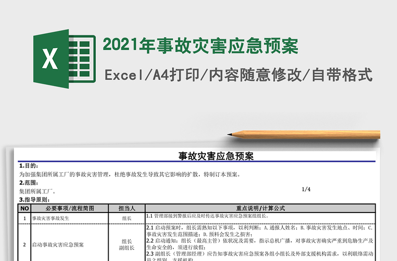 2025年事故灾害应急预案