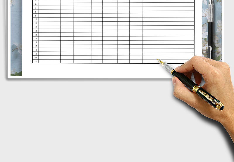 2025年员工培训登记统计表