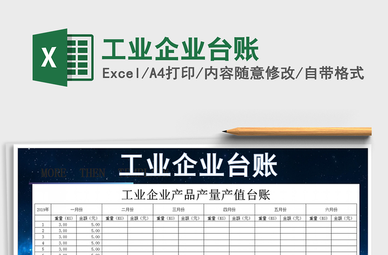 2025年工业企业台账